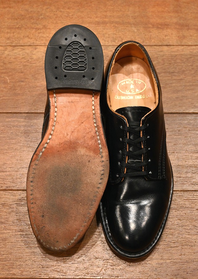USED 70年代製 U.S NAVYサービスシューズ レザーソール民生品 【5