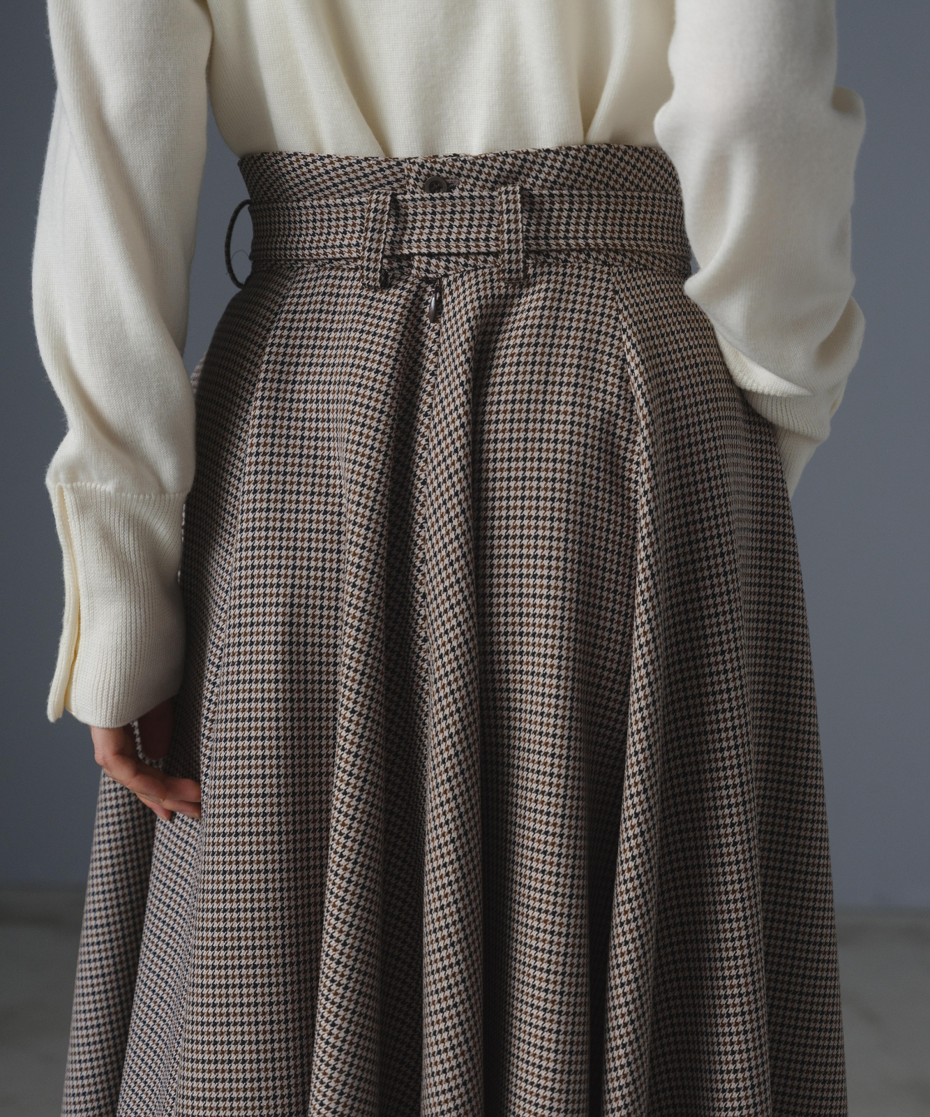 ≪通常販売≫gunclub check super flare skirt（ガンクラブチェック
