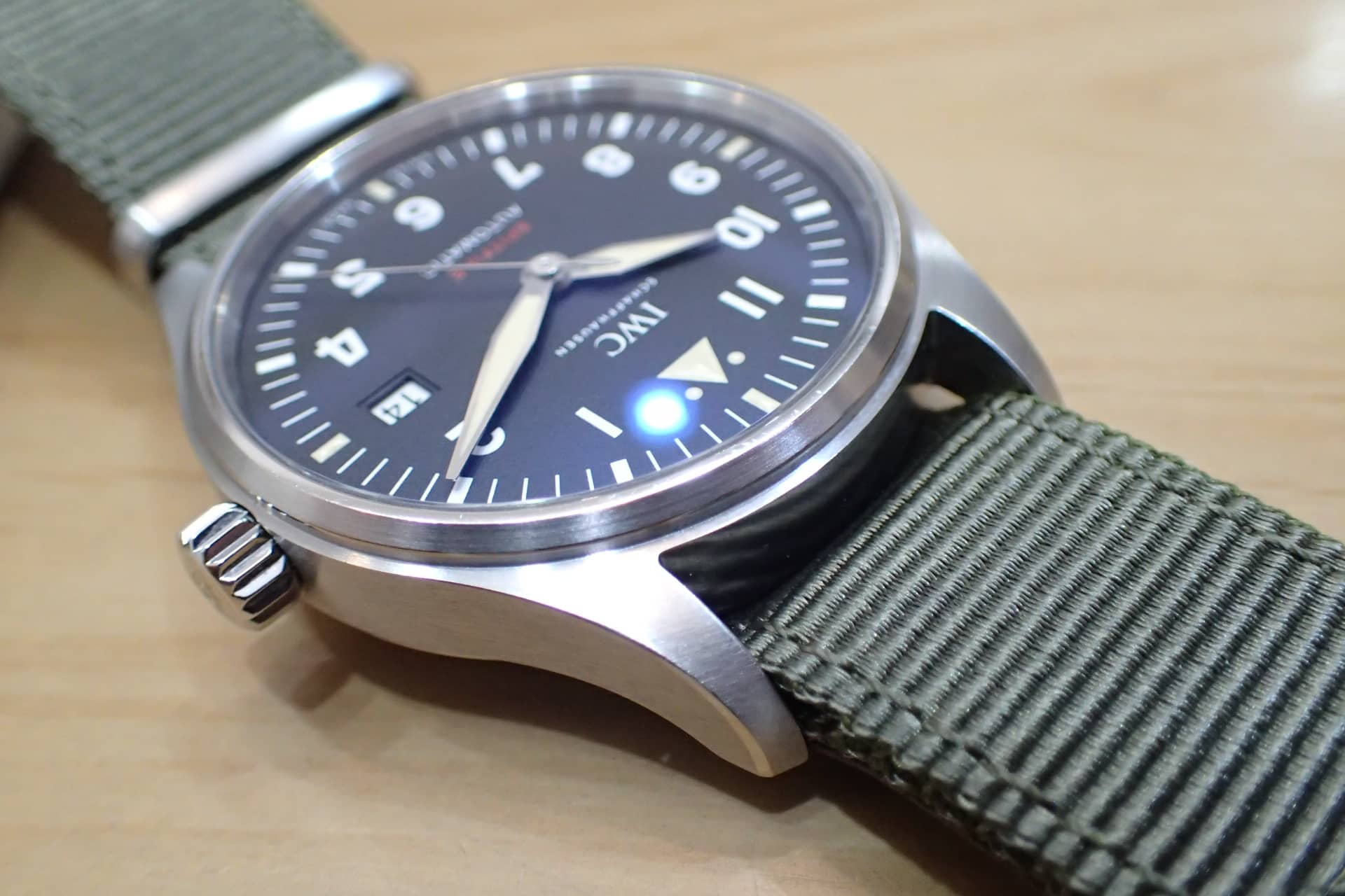 中古品【IWC】パイロットウォッチ オートマティック スピットファイア