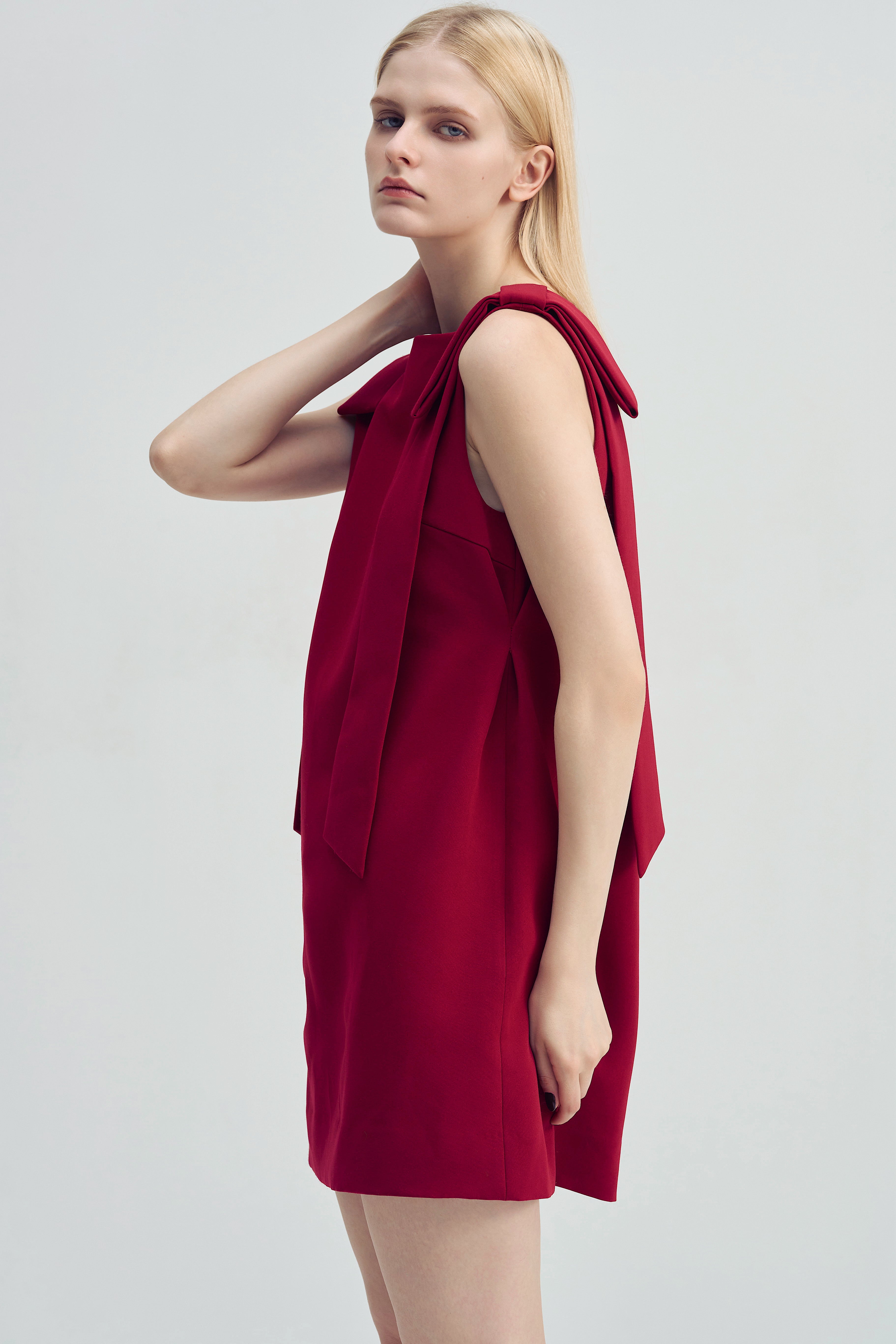 THE TOE Arta Ribbon Onepiece ブラック S Arta Ribbon Onepiece – THE TOÉ