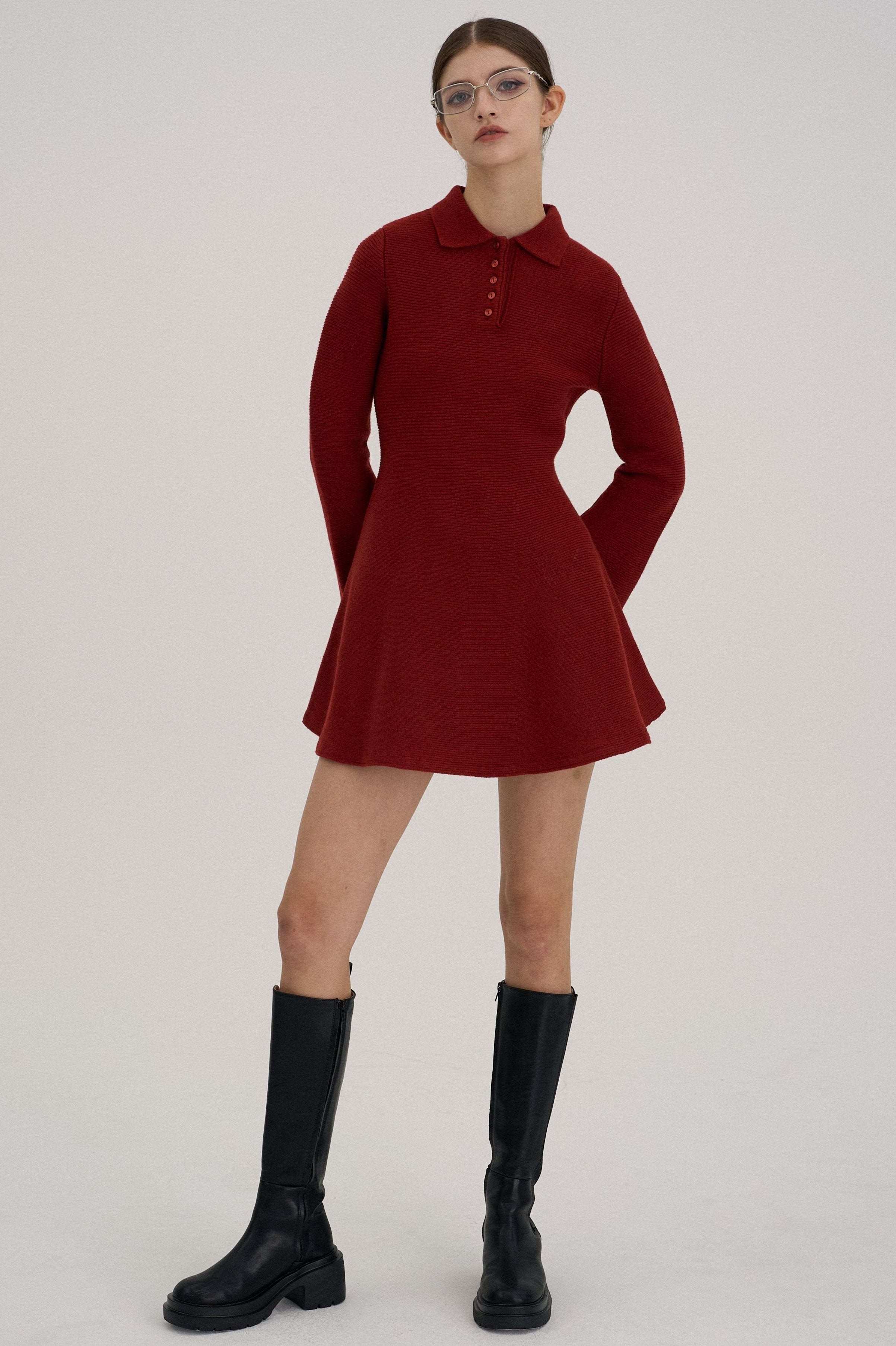 Reims Flare Onepiece – THE TOÉ