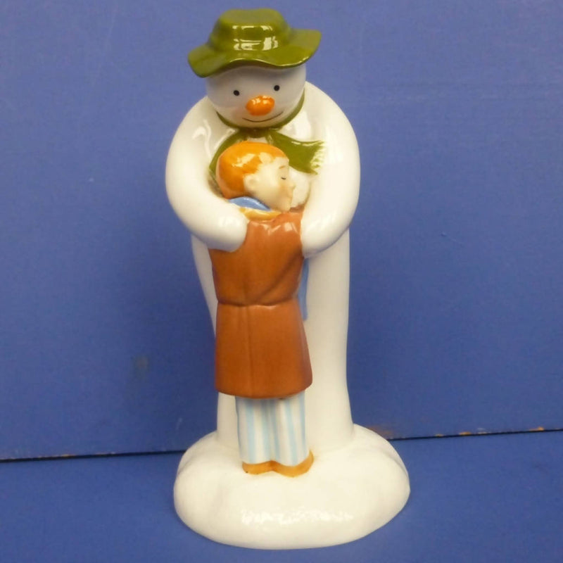 Coalport Snowman - The Hug
