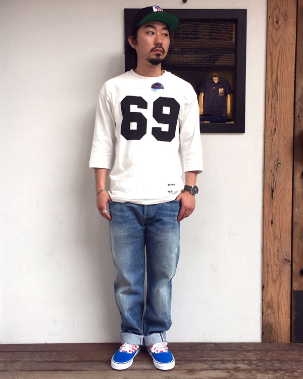 Backdrop DAY FASHION Vol.31 ～ ラッセルxBD フットボールシャツ 渋谷