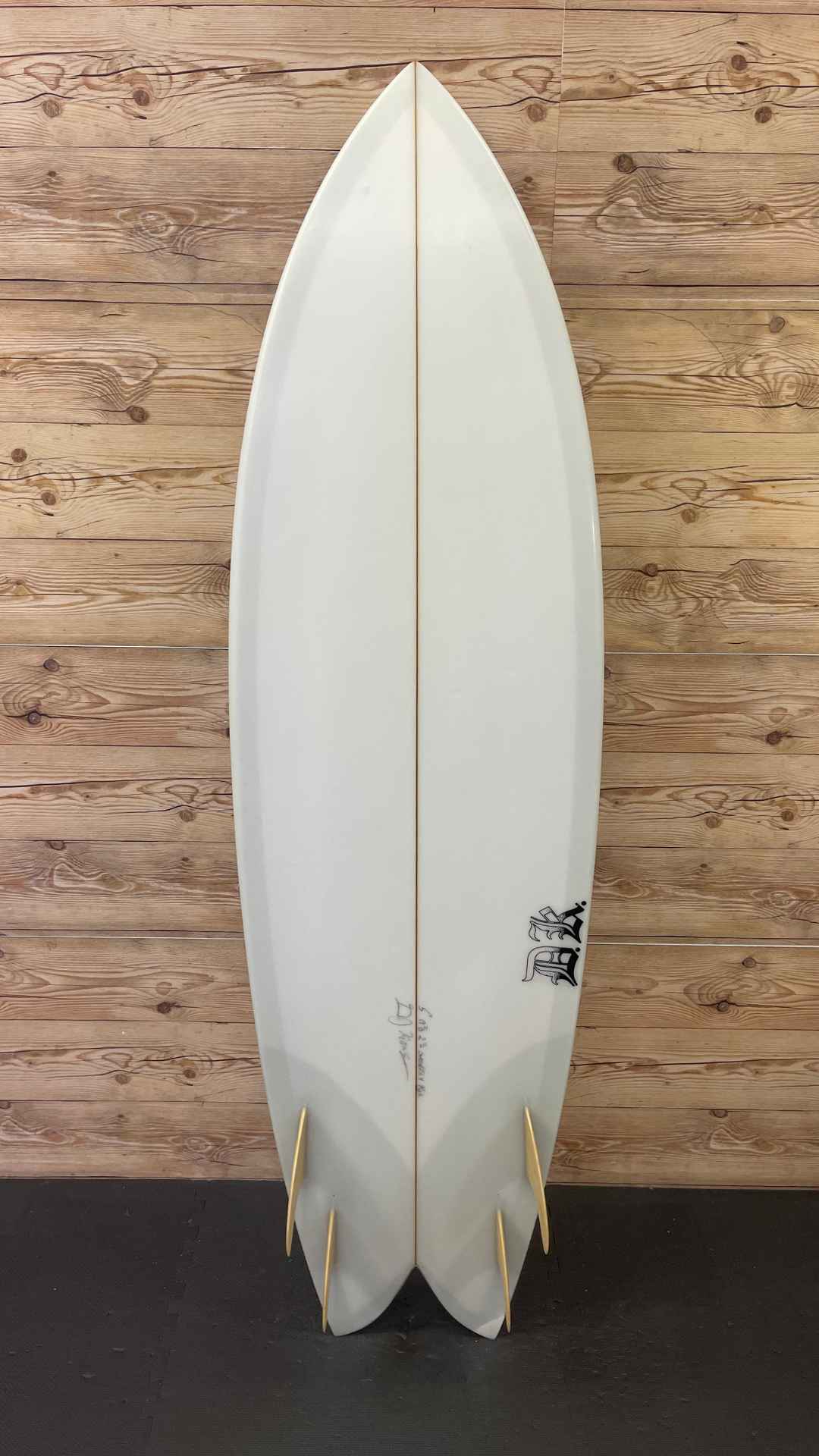 DK Quad Fish Surfboard 5'11