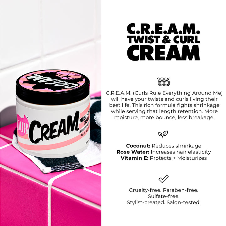C.R.E.A.M. Twist & Curl Cream™ | The Doux