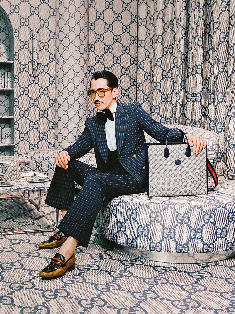 Introducing Gucci GG Canvas In Blue | The Fashionography