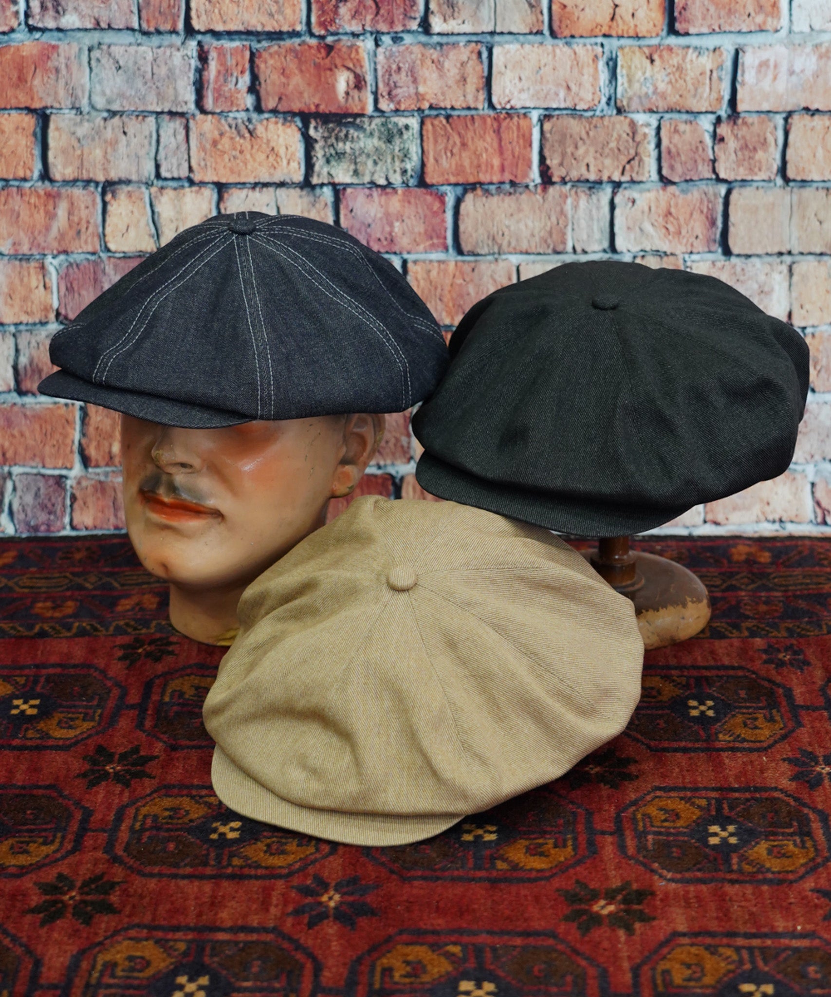 Johnny Casquette Twill & Indigo 5203603 – THE FAT HATTER