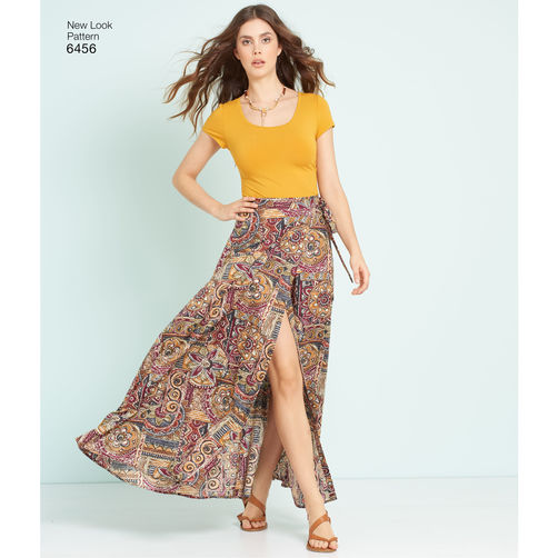 New Look Wrap Skirts N6456 – The Fold Line