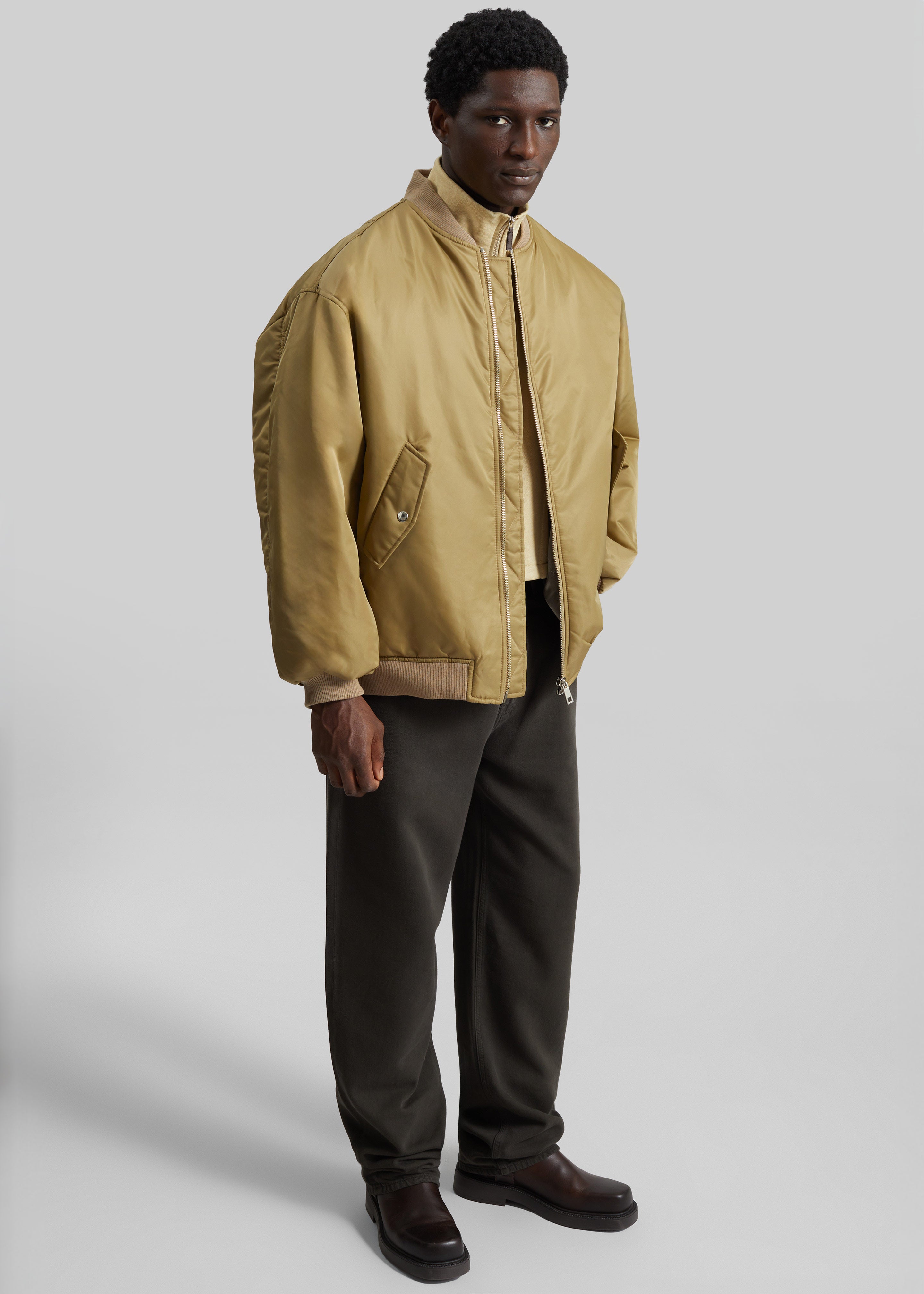 Astra Bomber Jacket - Olive – The Frankie Shop