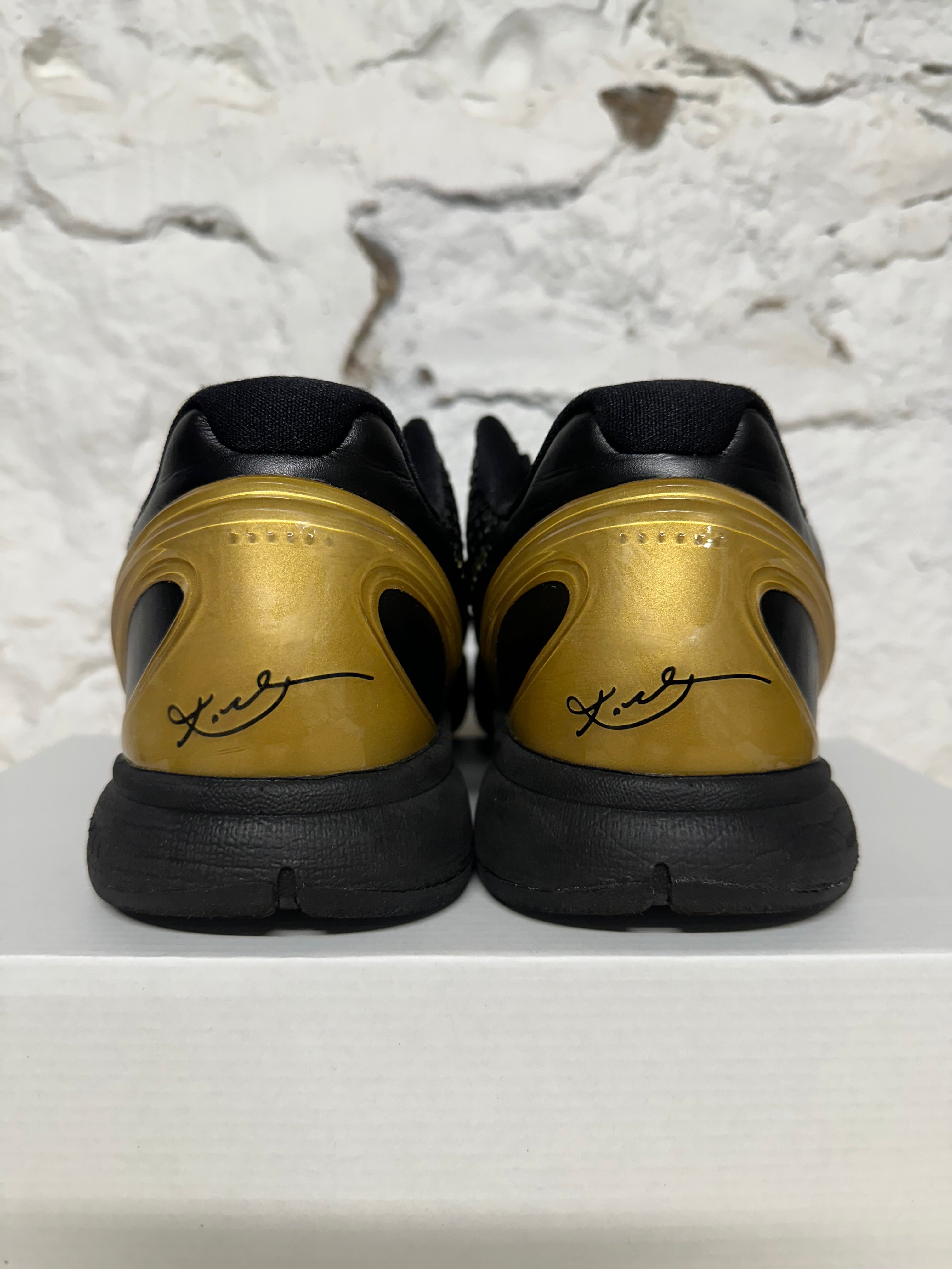 Nike Kobe 6 BHM Black Gold (Sample) Sz 15 – The Gallery Online
