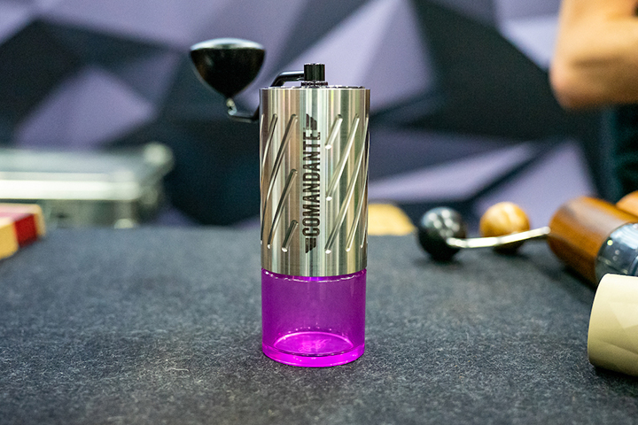 Comandante C60 Baracuda Velvet Steel manual coffee grinder | The