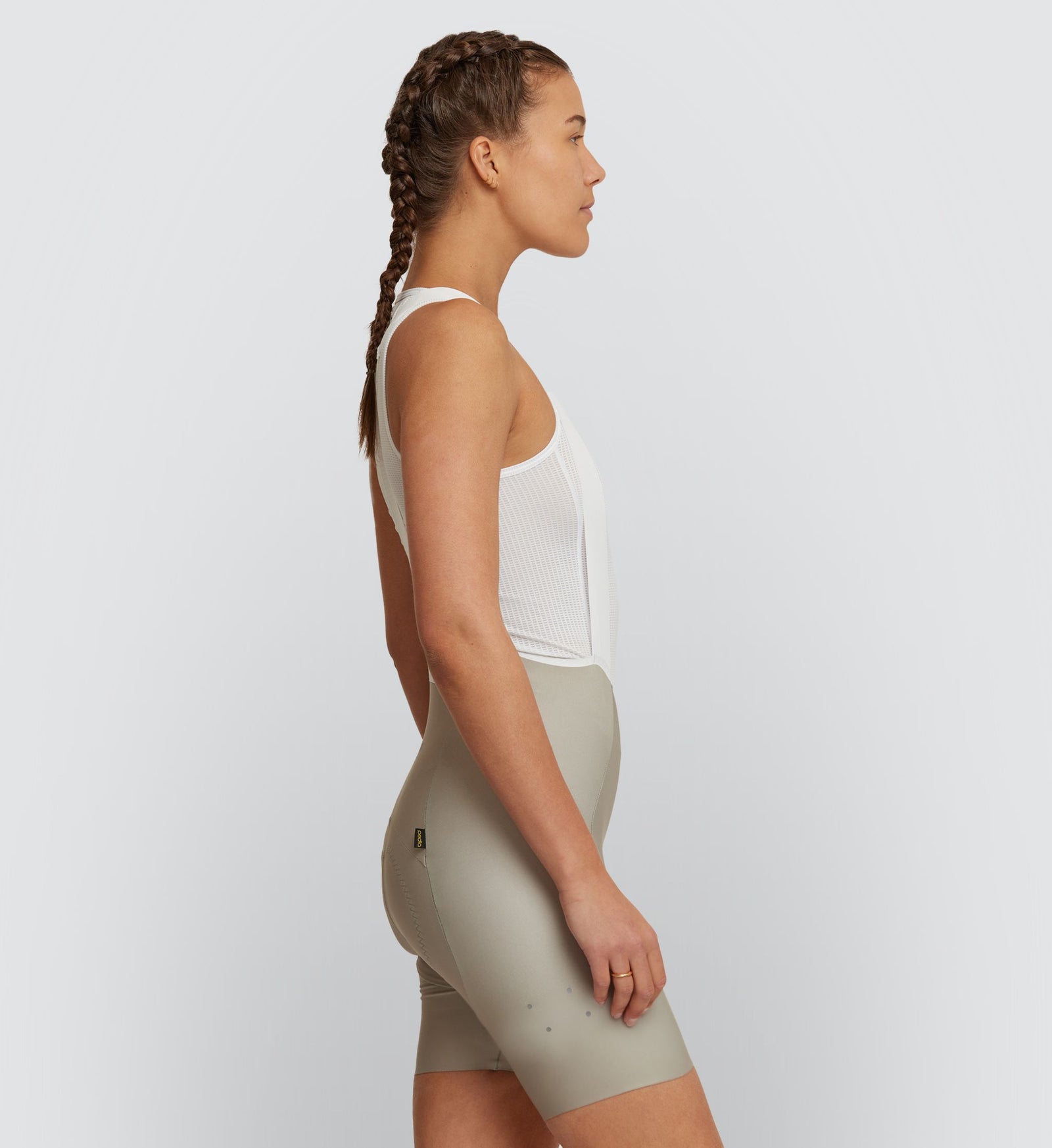 Women's SuperFIT 2.0 Cycling Bib Short - Pumice – The Pedla