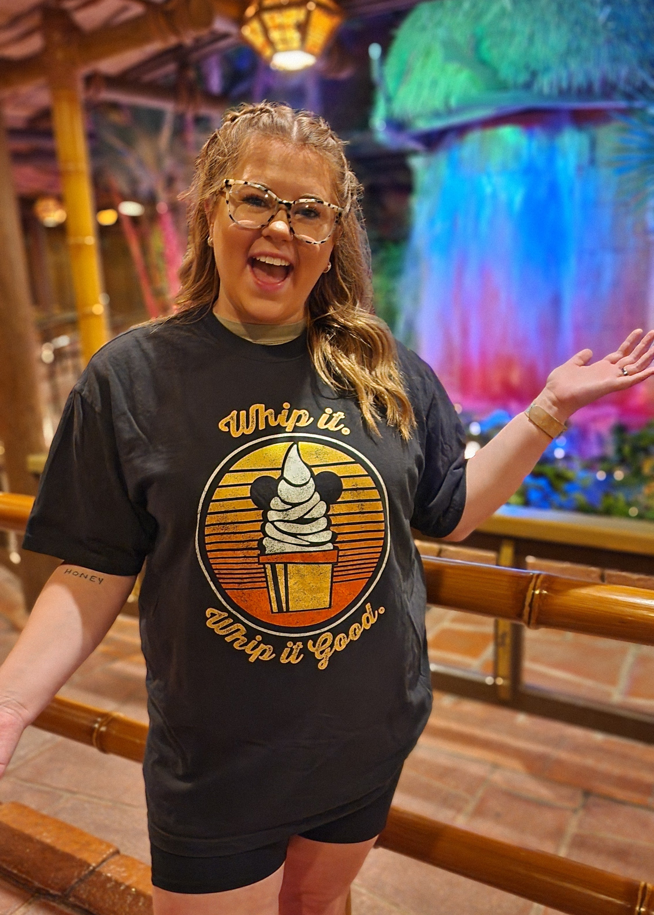 Dole Whip Comfort Colors Tee - Subtle Theme Park Tees – The Quirky