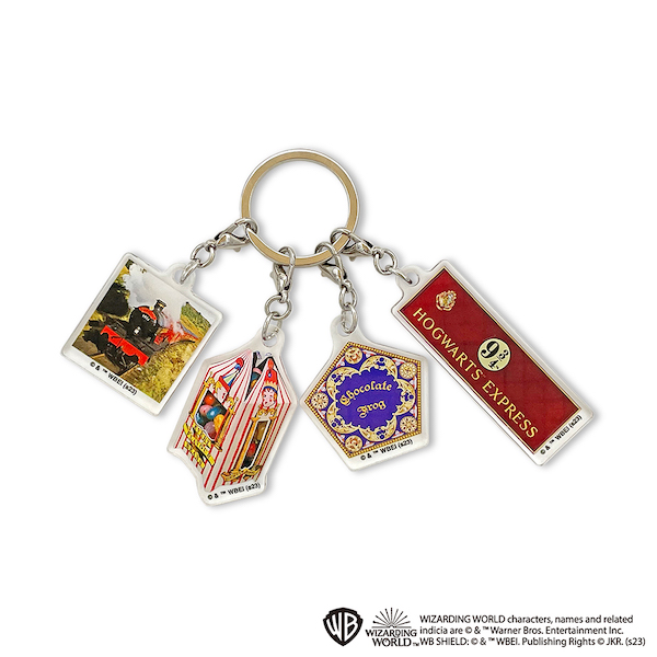 ハリー・ポッター 名場面メタルキーホルダー9種&缶バッジ&ステッカー