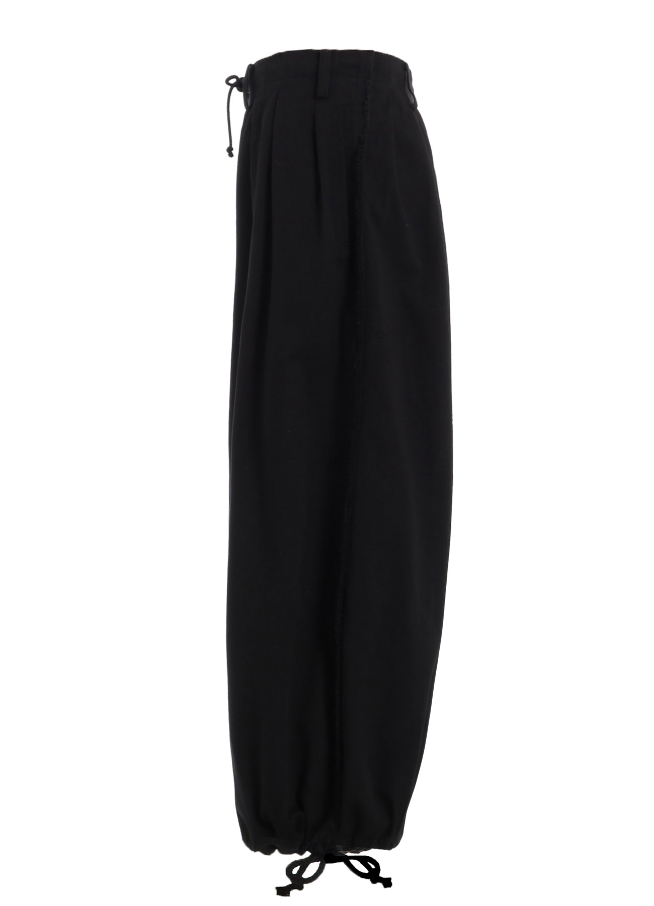 COTTON DRILL CUT-OUT BALLOON PANTS – THE SHOP YOHJI YAMAMOTO
