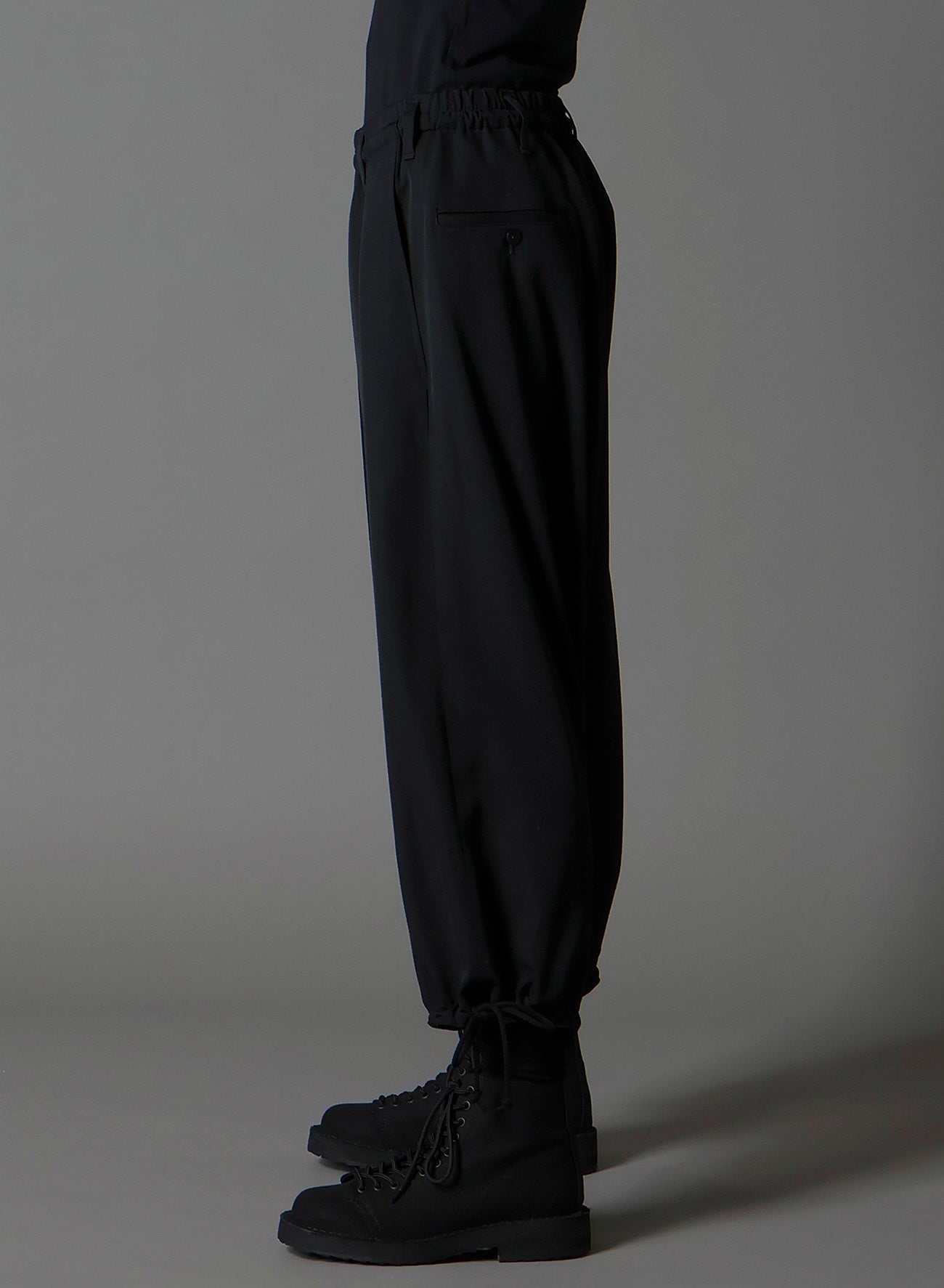 W/GABARDINE INSEAM BUTTON SAROUEL PANTS – THE SHOP YOHJI YAMAMOTO