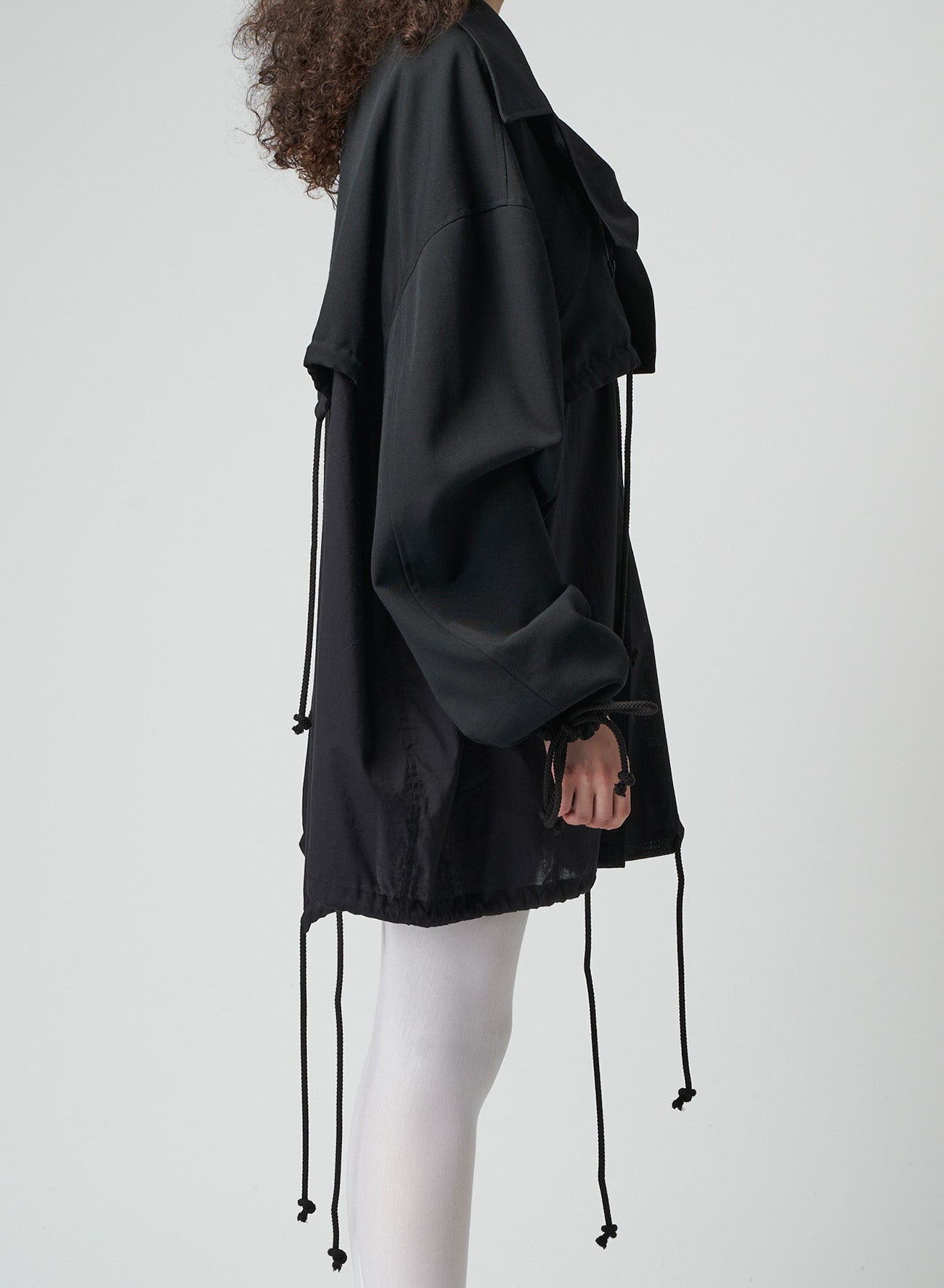 WOOL GABARDINE LAYERED MOD'S COAT – THE SHOP YOHJI YAMAMOTO