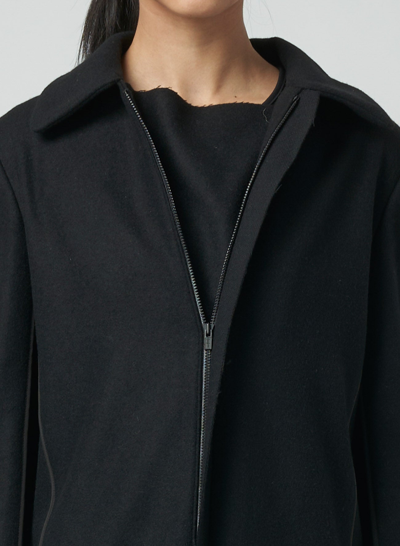 MELTON ZIP JACKET – THE SHOP YOHJI YAMAMOTO