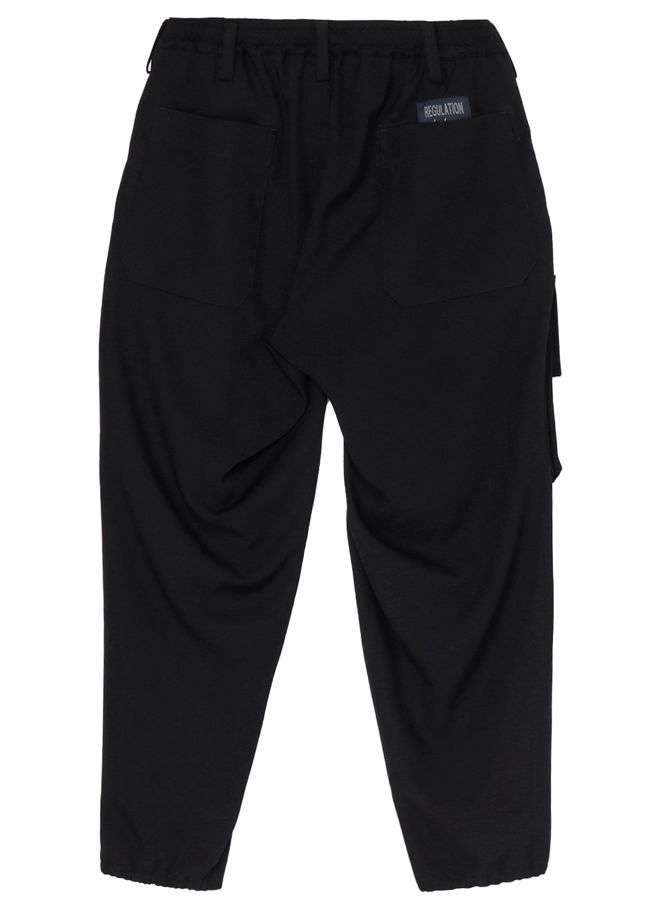 WOOLBARDINE RIB FLAP PANTS – THE SHOP YOHJI YAMAMOTO