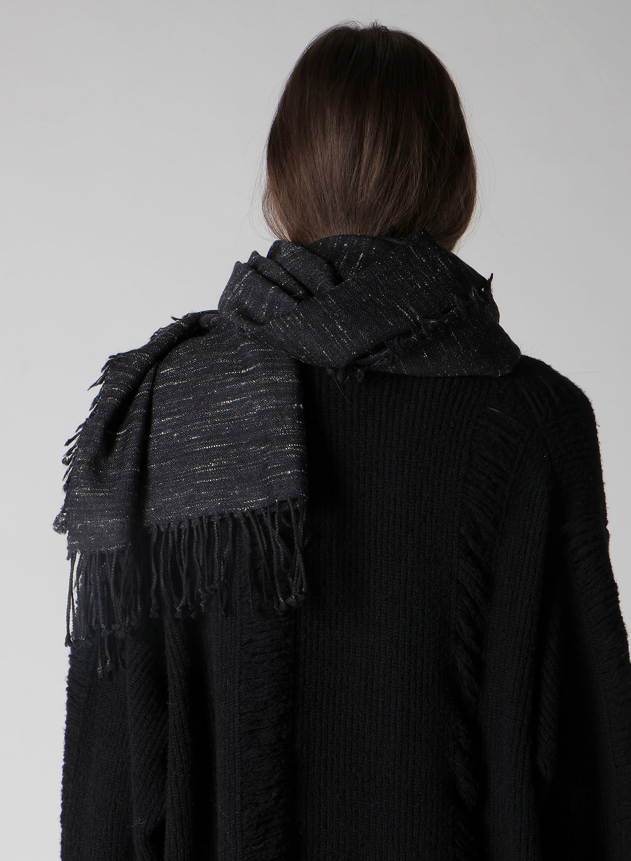 W/DIAMOND JQ YAK WOOL SCARF – THE SHOP YOHJI YAMAMOTO