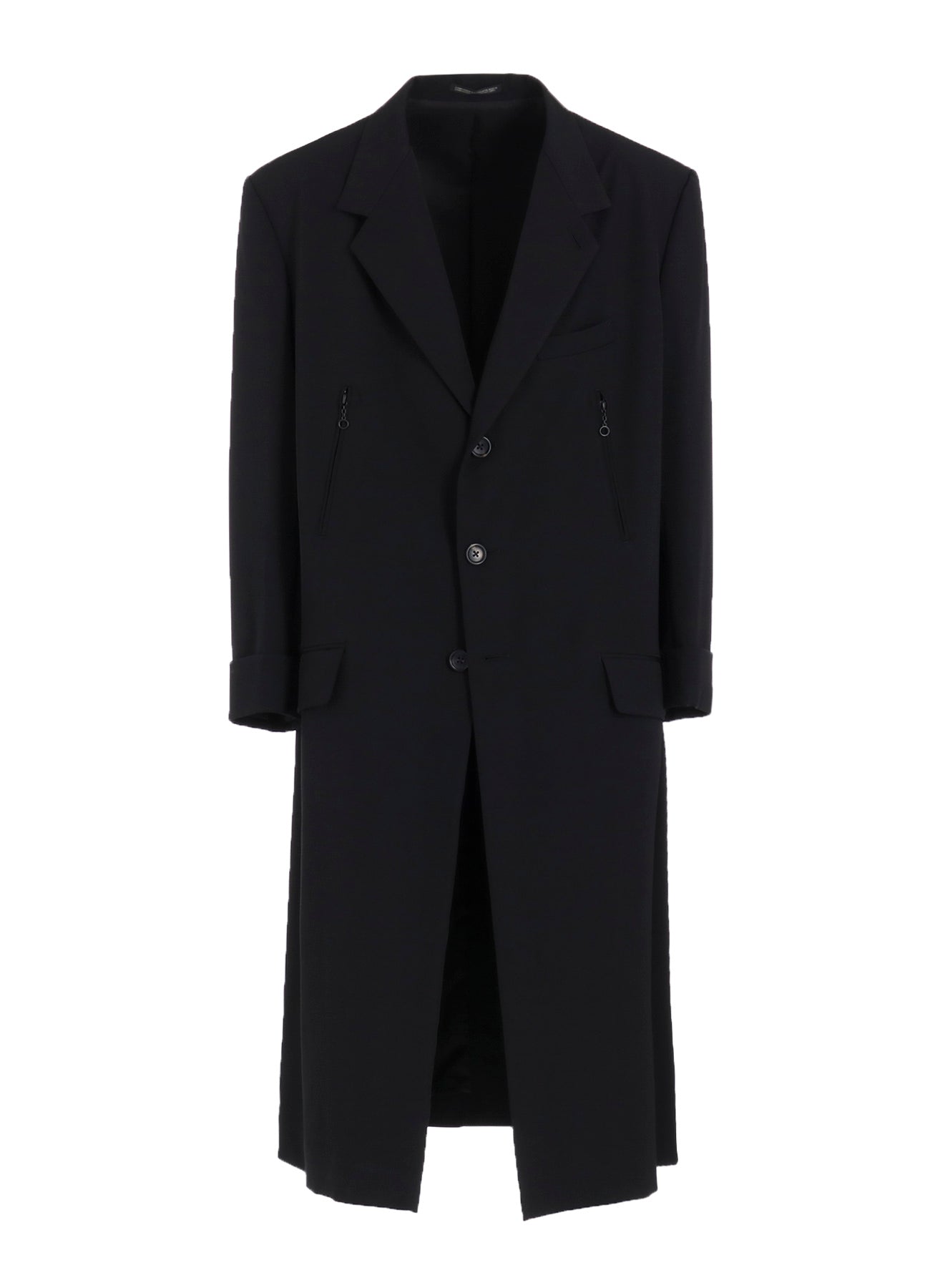 WOOL GABARDINE LONG SLEEVE DETAIL JACKET – THE SHOP YOHJI YAMAMOTO