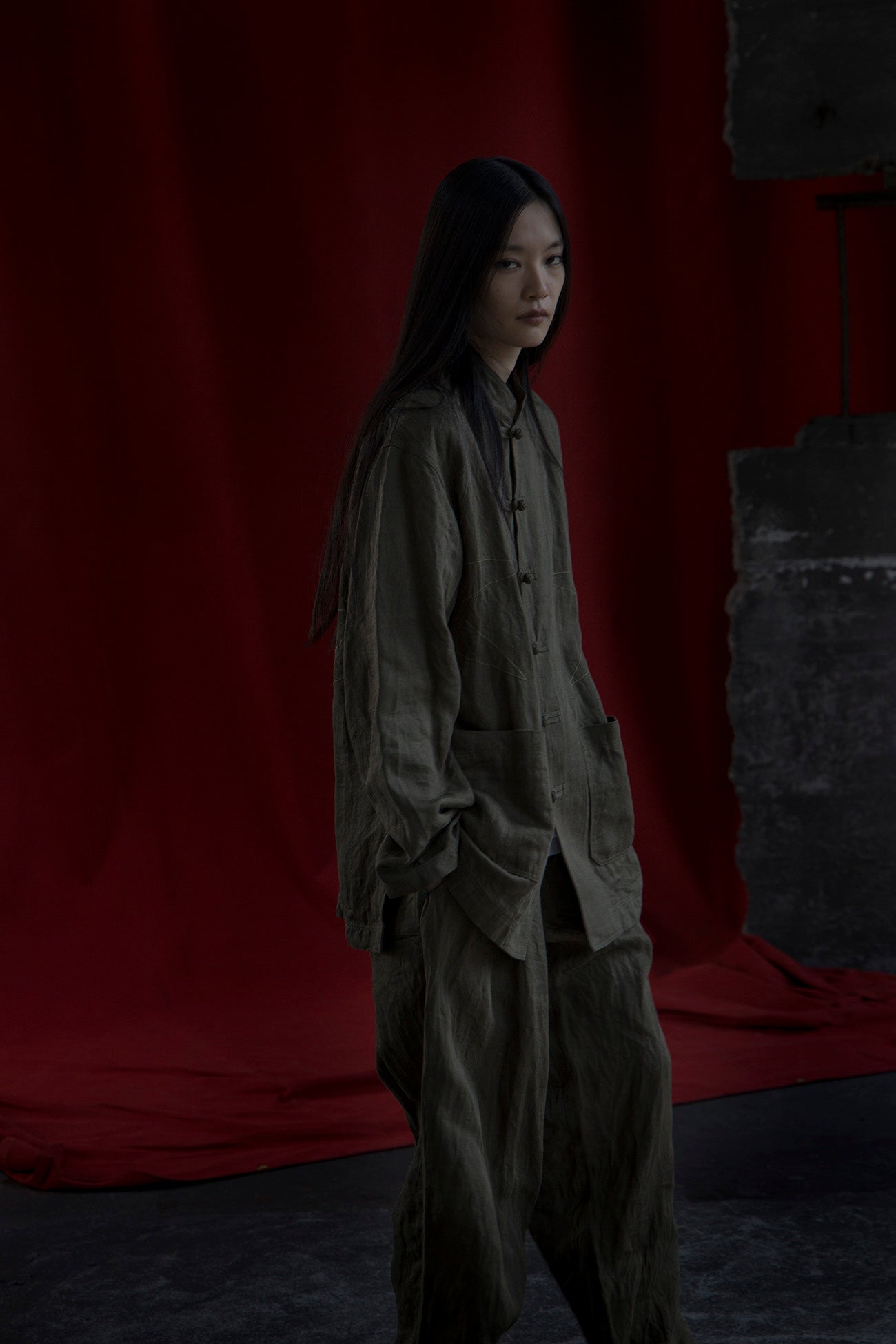 S'YTE × GDC Collaborate Collection- VINTAGE LINEN CHINO CLOTH