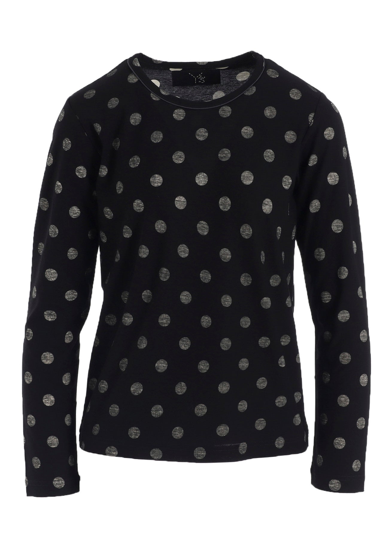POLKA DOT Y'S STITCH LONG SLEEVE T – THE SHOP YOHJI YAMAMOTO