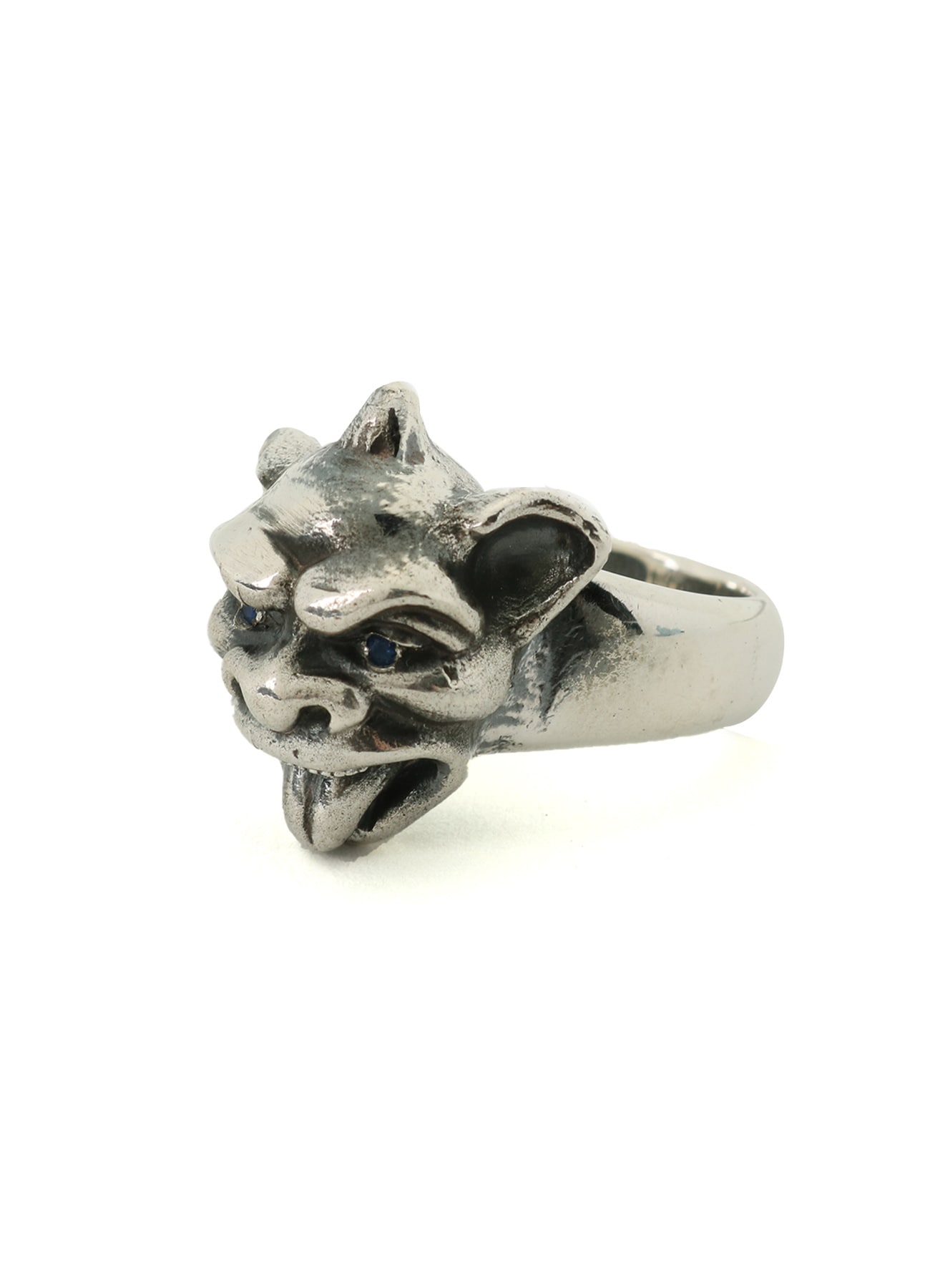 SILVER 950 GARGOYLE RING(11号 Silver): GOTHIC YOHJI YAMAMOTO｜THE