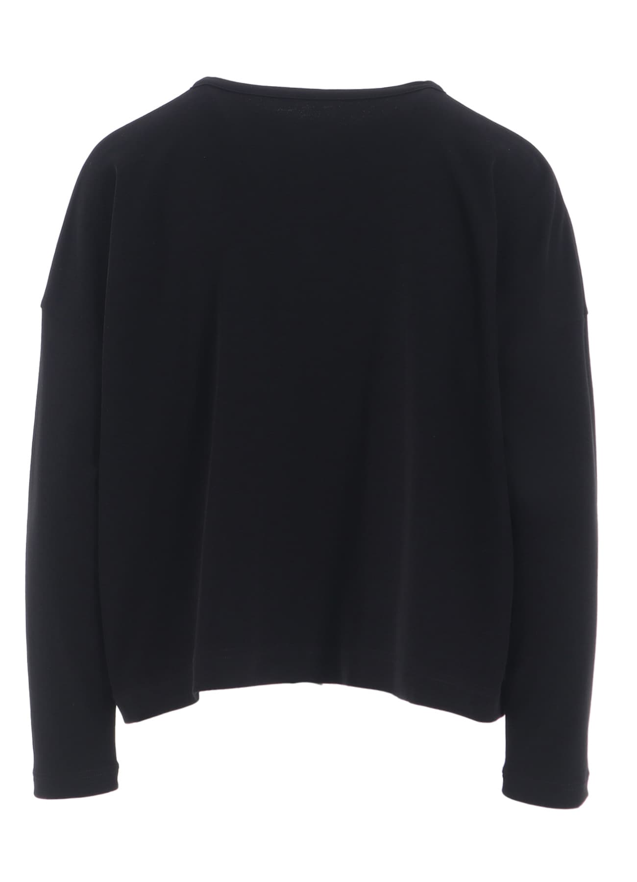 HARD-TWIST CROPPED ROUND NECK CARDIGAN(S Black): Soldes｜THE SHOP