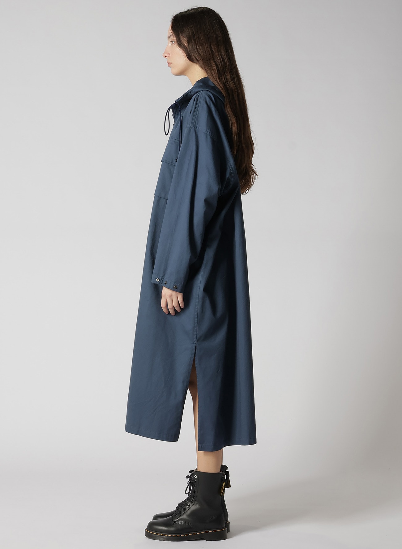 ワイズ デニムフーデットコートドレス y's HOODED COAT DRESS 【公式通販】