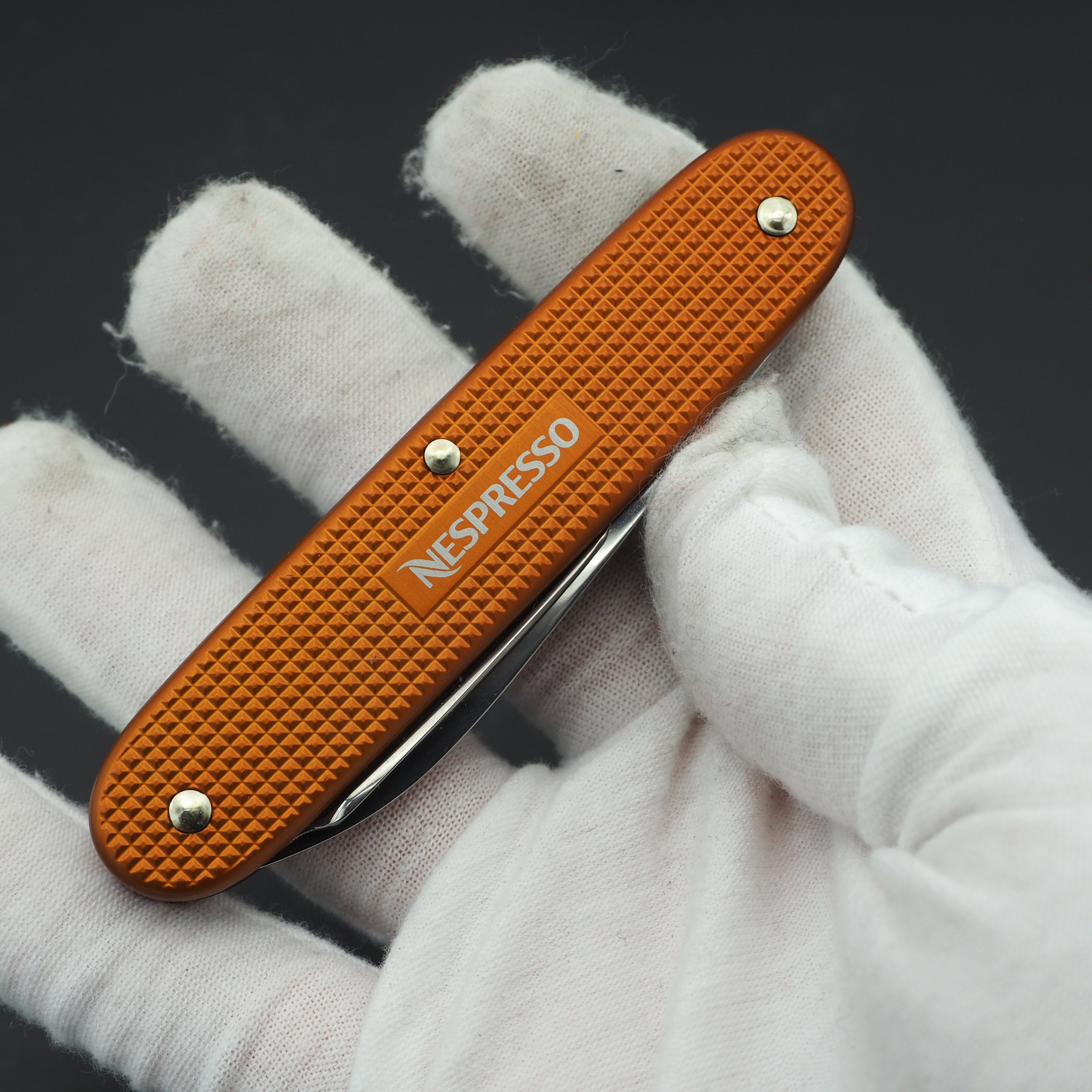 Victorinox Alox Pioneer Nespresso Swiss Knife | Orange Swiss Army