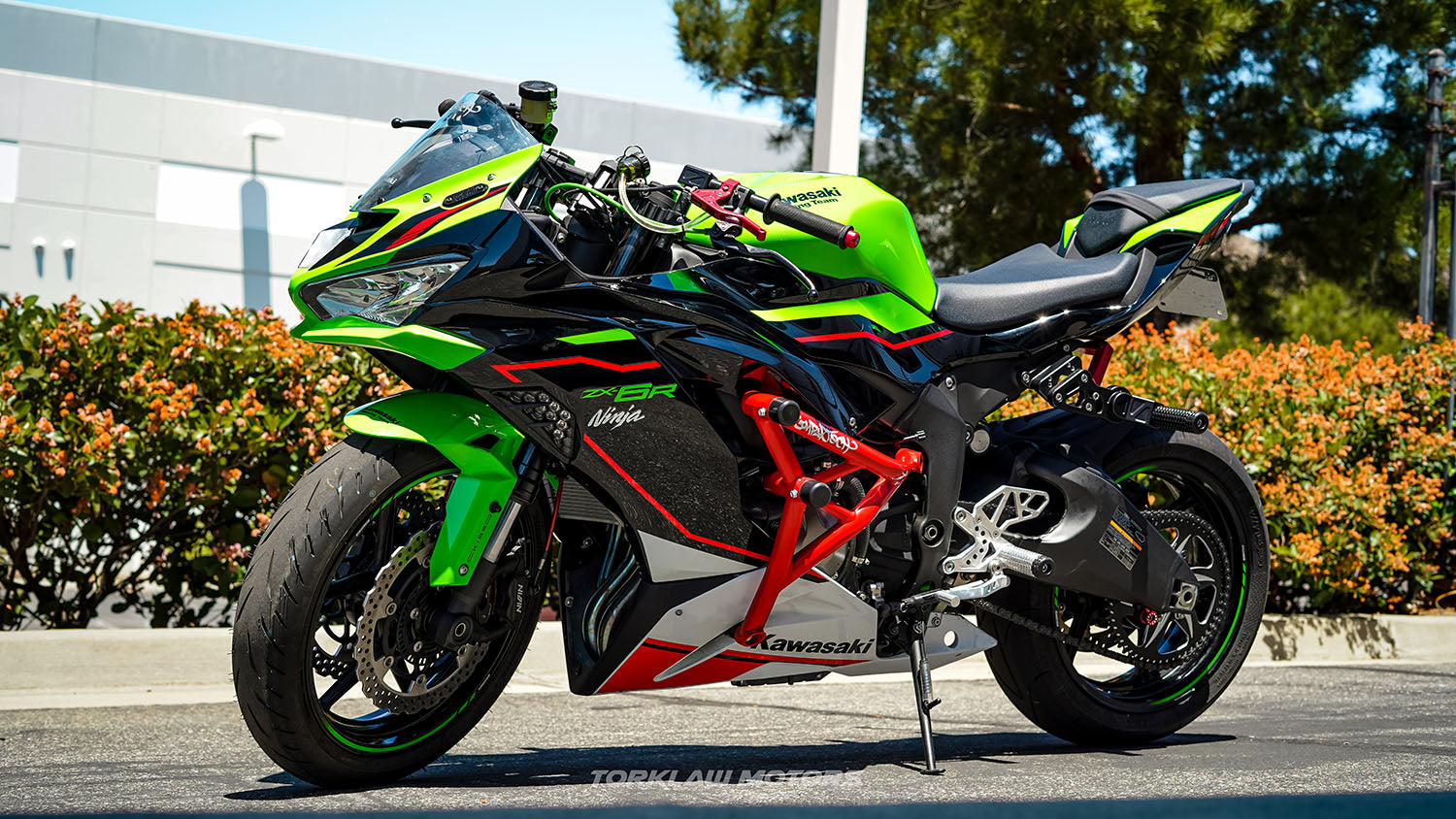 13-23 ZX6R Full Stunt Cage - Impaktech – The Sic Shop LLC