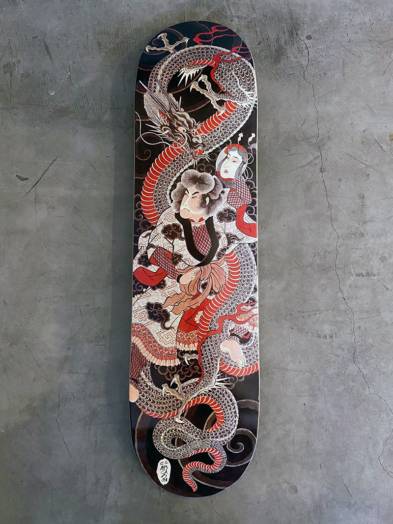 HORIHIRO SKATEBOARD 1 – 三巴彫 | スリータイズ タトゥー | THREE