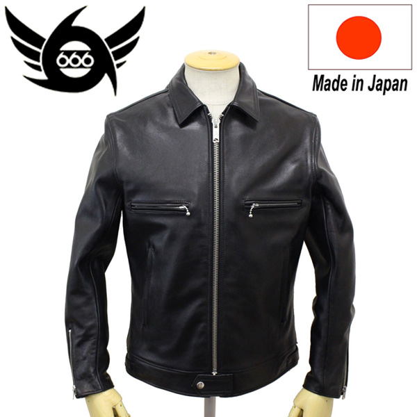 正規取扱店 666 LJM-17TF TIGHT FIT SINGLE LEATHER JACKET (タイト