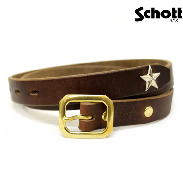 正規取扱店 SCHOTT(ショット) PERFECTO BELT NARROW(パーフェクト