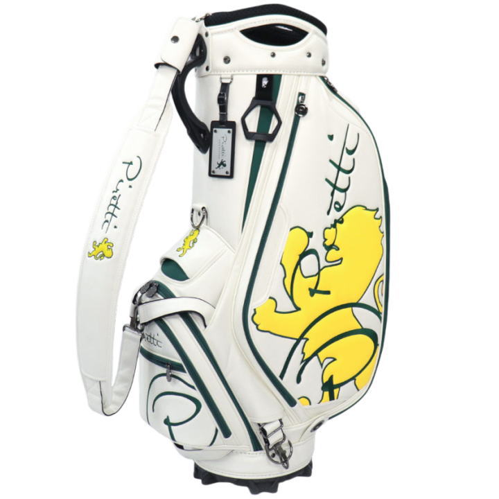 W898 Piretti ピレッティ キャディバッグ ホワイト ゴールド