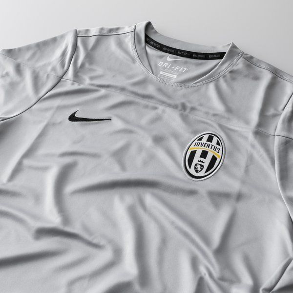 Juventus Nike T-shirt Wolf Grey/Black