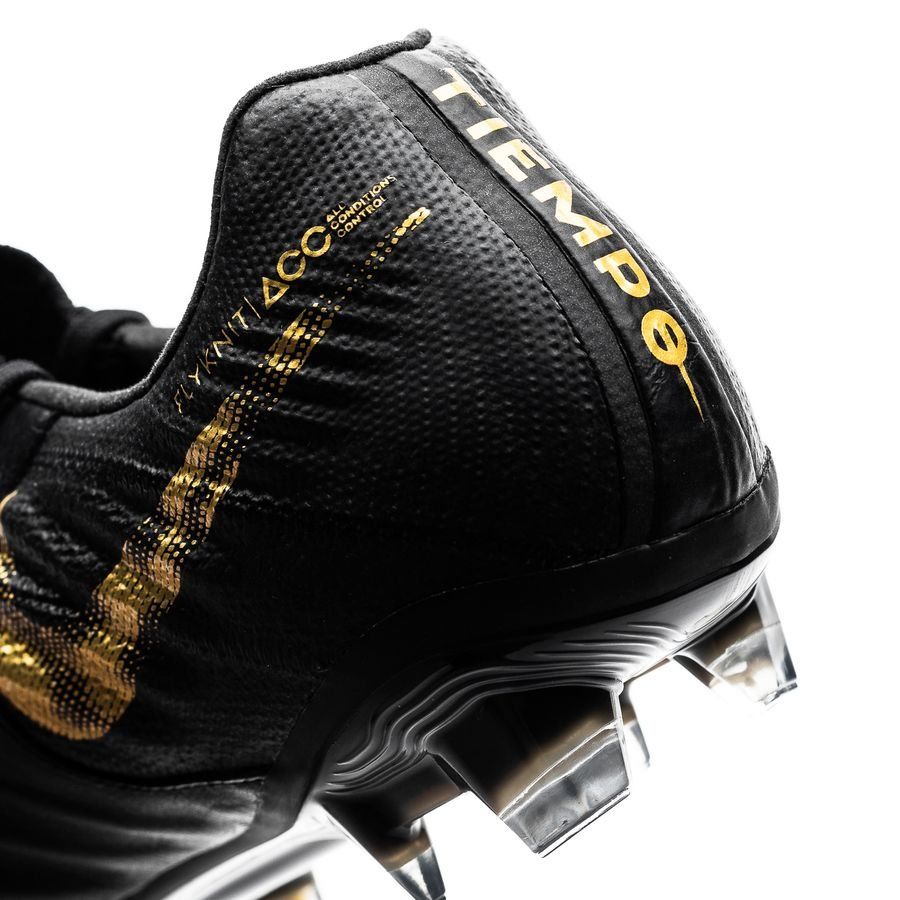 Nike Tiempo Legend 7 Elite FG Black Lux - Black/Metallic Vivid Gold