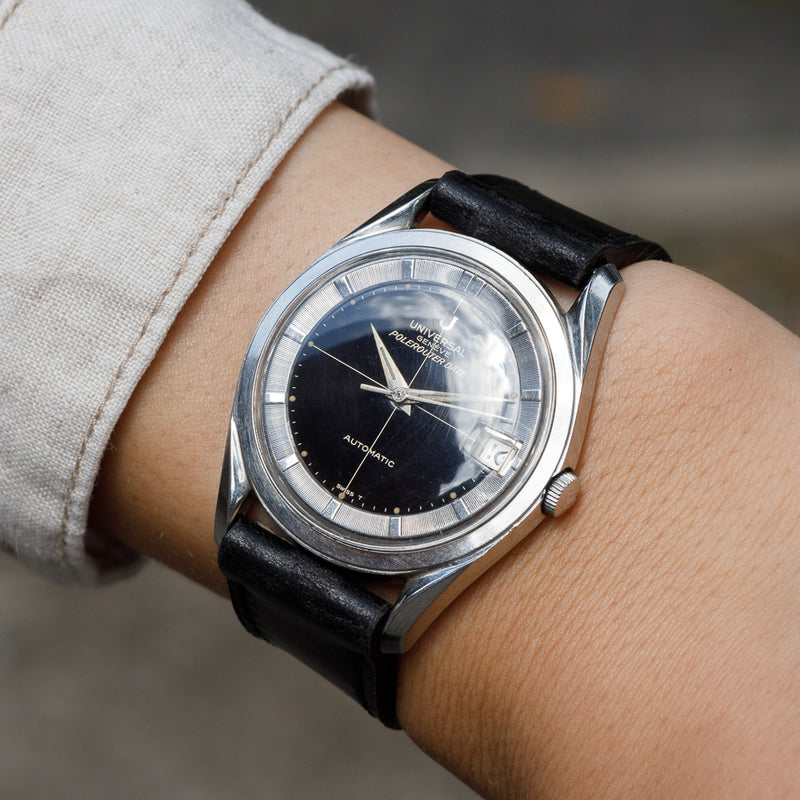 UNIVERSAL GENEVE POLEROUTER – TIMEANAGRAM