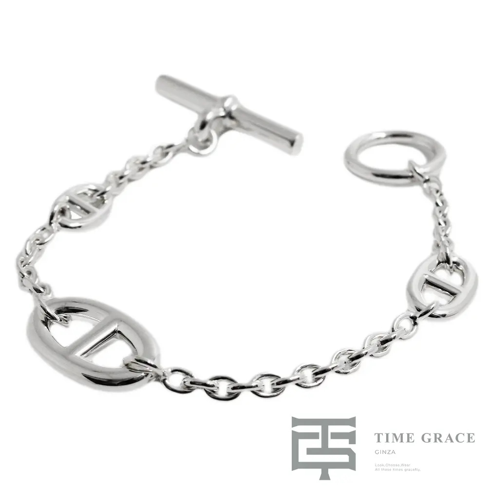 シェーヌダンクル ファランドール ブレスレット LG/ エルメス