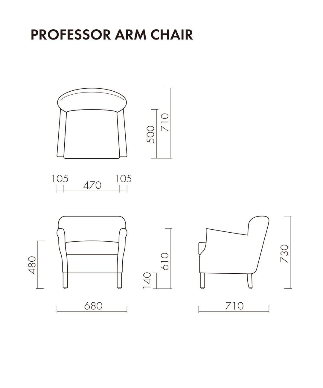 HALO（ハロー）PROFESSOR ARM CHAIR BIKERTAN レザー ソファ 一人掛け