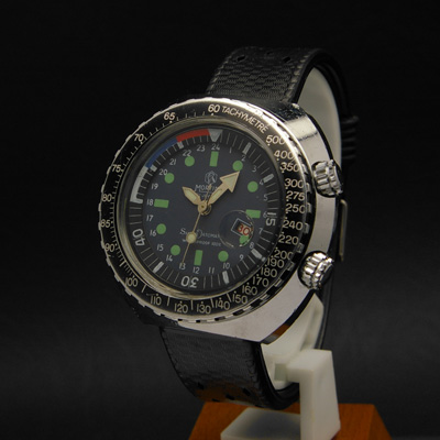 モルティマ ダイバーズ ネイビーダイアル フランス製 アンティーク