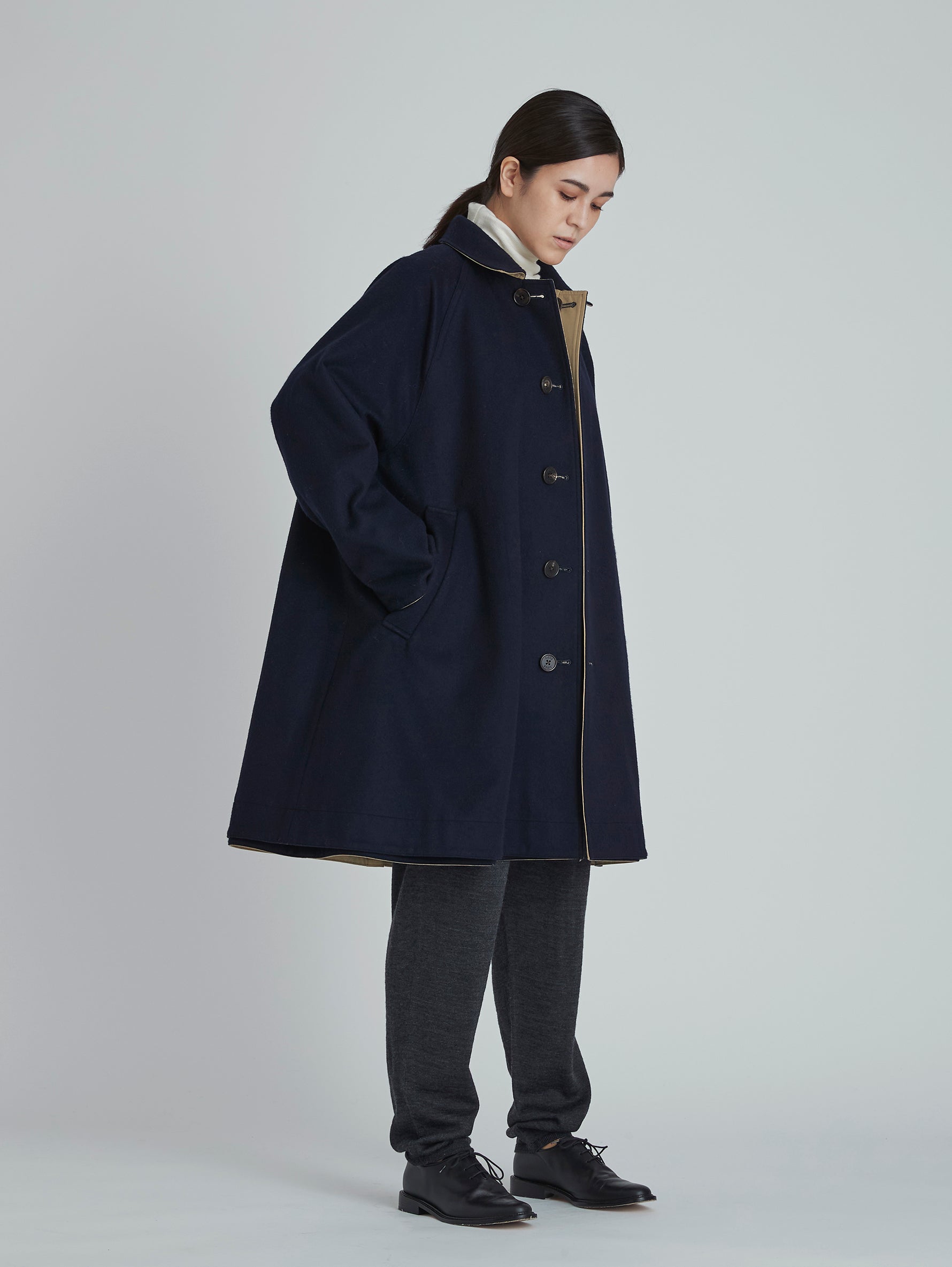 BARACUTA ステンカラーコート サイズ40 ネイビー 楽天市場】baracuta