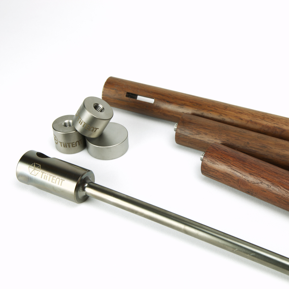 ウッドキャンプランタンスタンド - TiiTENT