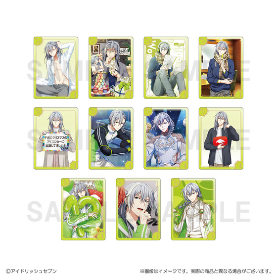 アイドリッシュセブン バースデービジュアルクリアカードコレクション