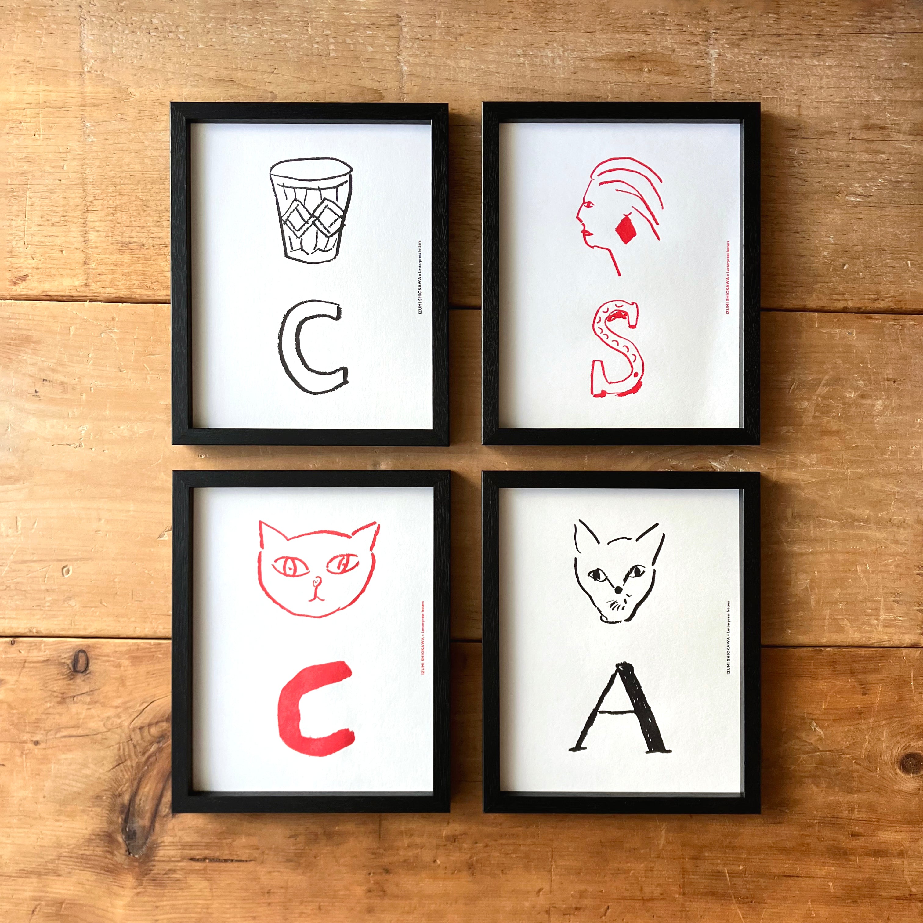 塩川いづみ ポスター – 富ヶ谷レタープレス