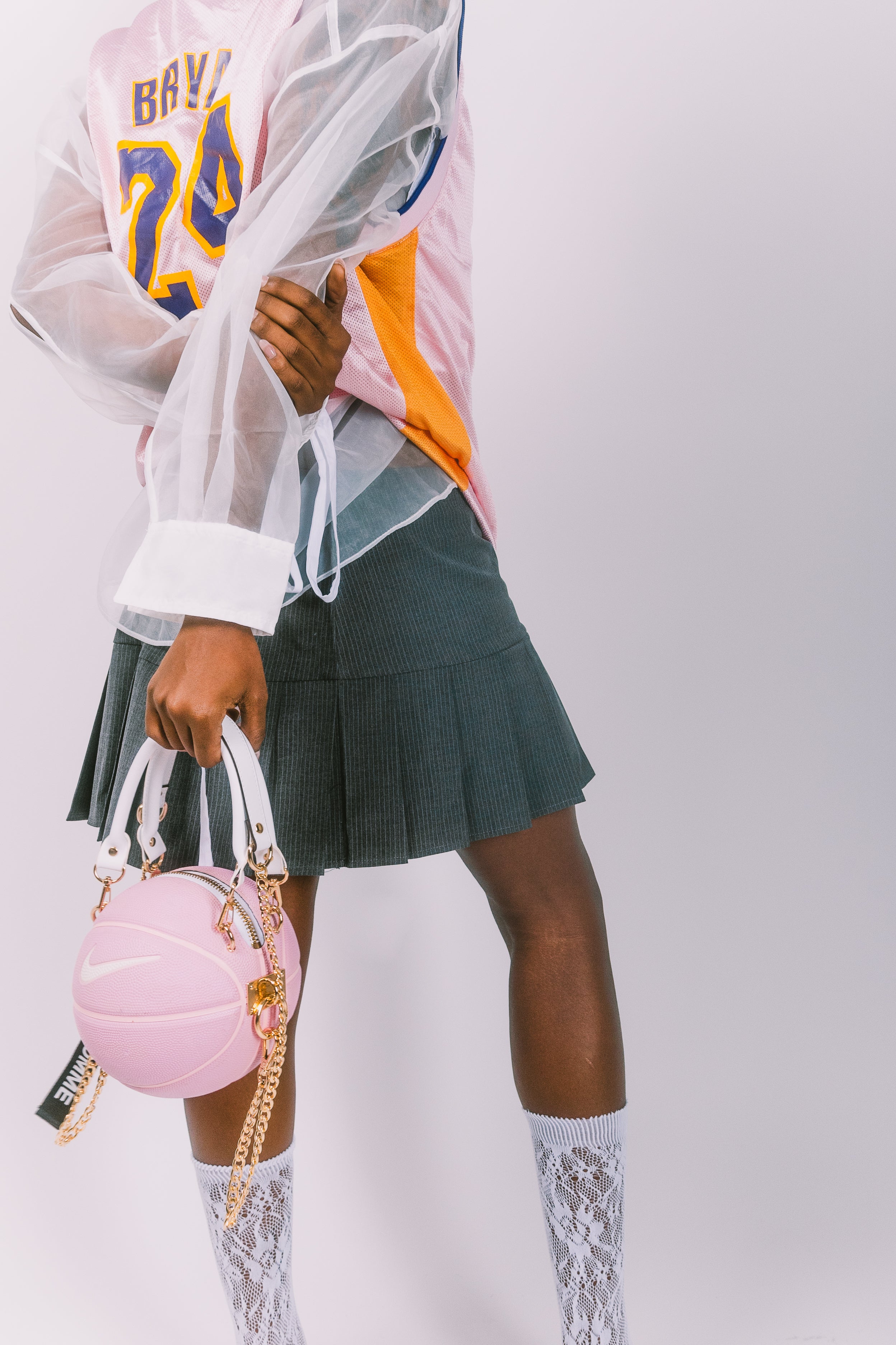 Mini Pink Basketball Bag | TOMME Studio