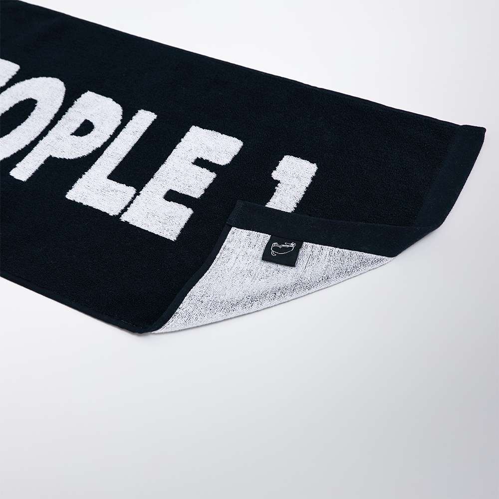 PEOPLE 1 TOWEL3 / BLACK×WHITE | TOoKA BASE