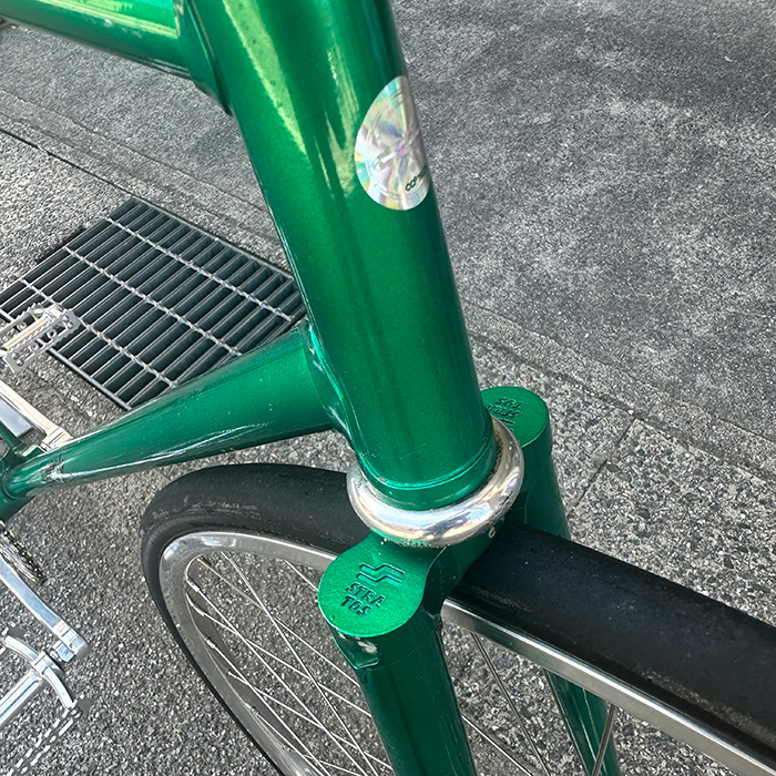 最新シングルフリーバイク組み上げ NJS ストラトス ピストフレーム