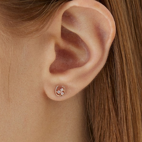 K10ピンクゴールド ピアス | 151646153117 | 【公式】Canal4℃ (カナル